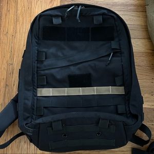 GORUCK GR1 21L Black 1000D SCARS MODS